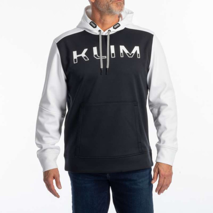 Sweat KLIM PETROL PULLOVER HOODIE Black / White Sweat KLIM PETROL PULLOVER HOODIE Black / White