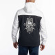 Sweat KLIM PETROL PULLOVER HOODIE Black / White Sweat KLIM PETROL PULLOVER HOODIE Black / White