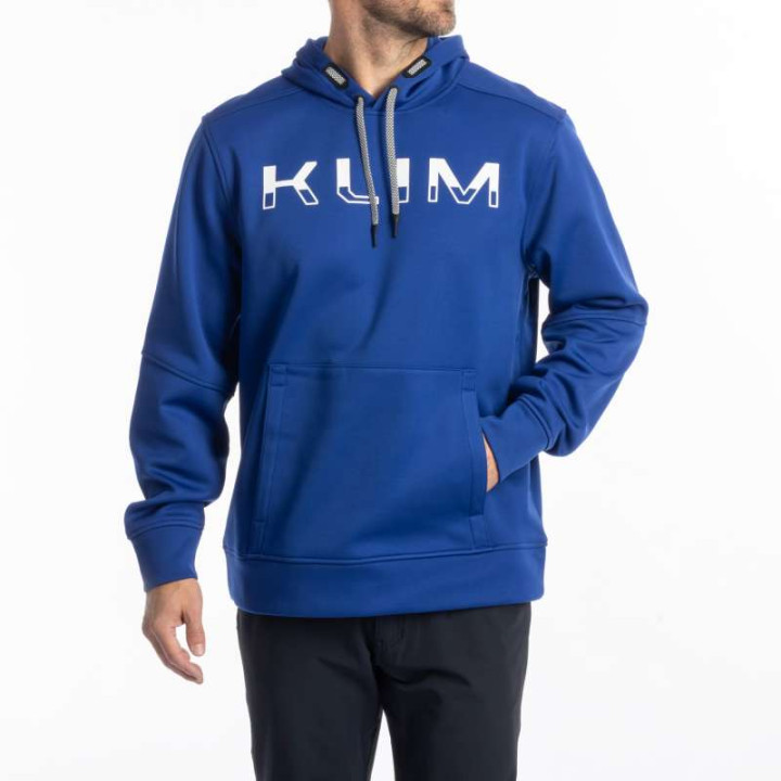 Sweat KLIM PETROL PULLOVER HOODIE Bellwether Blue / White