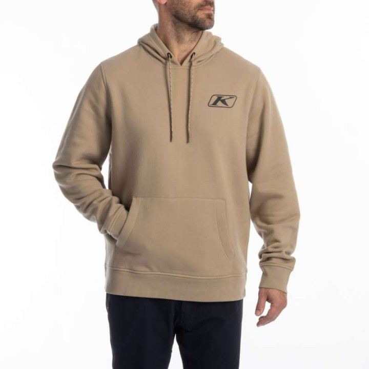Sweat KLIM RIPPIN' PULLOVER HOODIE Montana Tan / Black