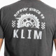 Klim RIPPIN' TRI-BLEND Heathered Charcoal T-shirt - High-rise