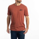 Klim T-shirt RIPPIN' TRI-BLEND Heathered Russet / Black Klim T-shirt RIPPIN' TRI-BLEND Heathered Russet / Black