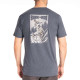 Tee-shirt Klim SADDLE MOUNTAIN TRI-BLEND Navy Frost / Monument