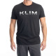 Tee-shirt Klim PETROL TRI-BLEND Black / White Tee-shirt Klim PETROL TRI-BLEND Black / White
