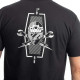 T-shirt Klim PETROL TRI-BLEND Black / White T-shirt Klim PETROL TRI-BLEND Black / White