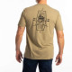 Tee-shirt Klim PETROL TRI-BLEND Coyote Brown Heather / Black