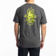 Tee-shirt Klim PETROL TRI-BLEND Heathered Charcoal / Hi-Vis