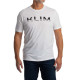 Tee-shirt Klim PETROL TRI-BLEND White / Black Tee-shirt Klim PETROL TRI-BLEND White / Black
