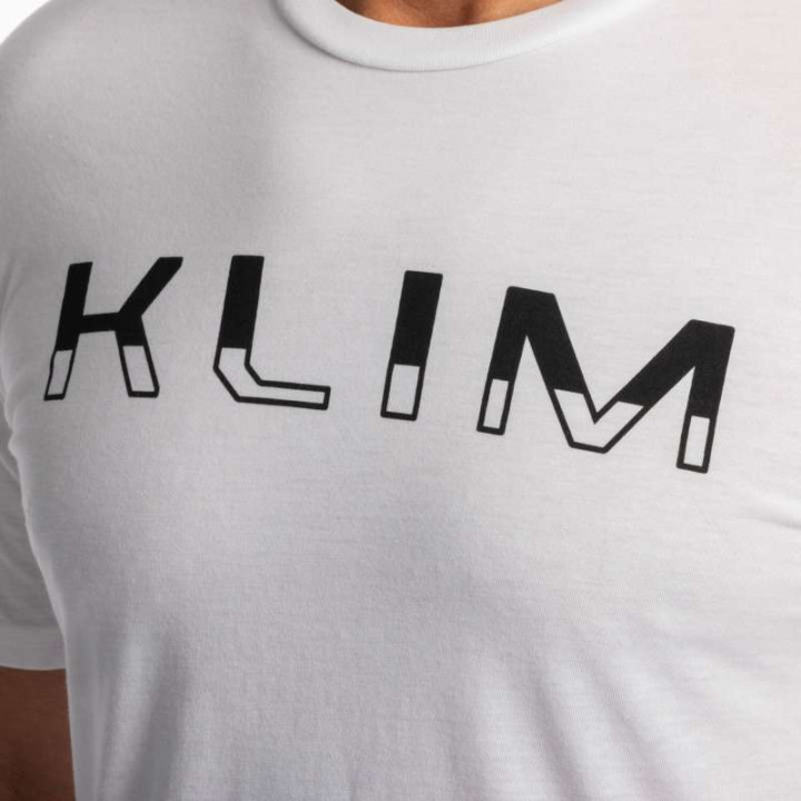 Tee-shirt Klim PETROL TRI-BLEND White / Black Tee-shirt Klim PETROL TRI-BLEND White / Black
