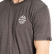 Tee-shirt Klim LIVE TO RIDE TRI-BLEND Heathered Charcoal / White
