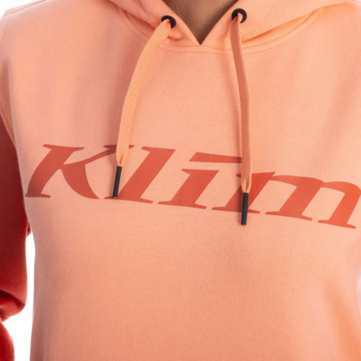 Sweat femme Klim PULLOVER HOODIE Desert Flower / Chili