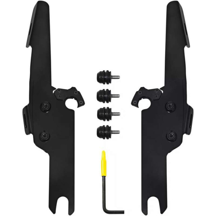 Fixation pare-brise Memphis Shades Fats/Slim Harley FLHRS / FLHRXS ROAD KING SPECIAL