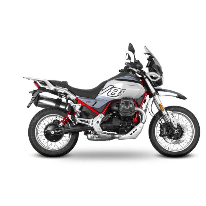 Kit valises Shad SH38X ALU + supports 3P (M0VT84IF) MOTO GUZZI V85 TT 24-