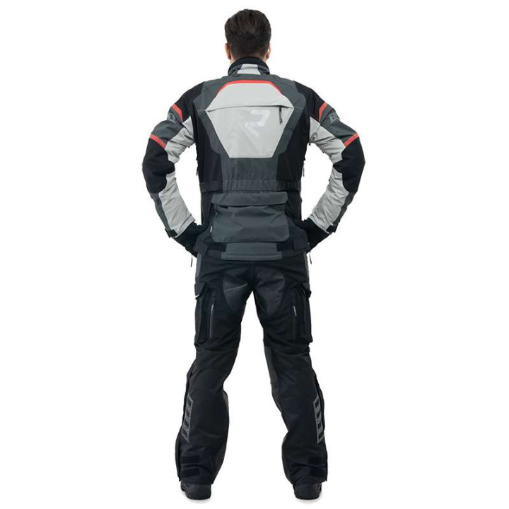 Rukka RIMO-R GREY/RED motorcycle jacket
