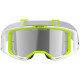 Masque cross Alpinestars VISION 8 WORDMARK White/Yellow - Mirror Silver