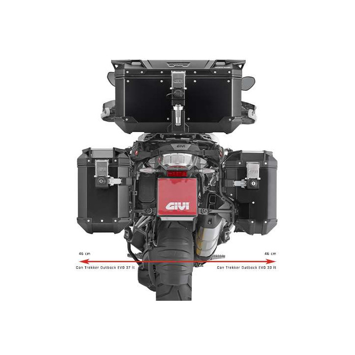 Givi MONOKEY CAM-SIDE luggage rack (PLOS5108CAM) BMW R1200/1250GS Givi MONOKEY CAM-SIDE luggage rack (PLOS5108CAM) BMW R1200/1250GS