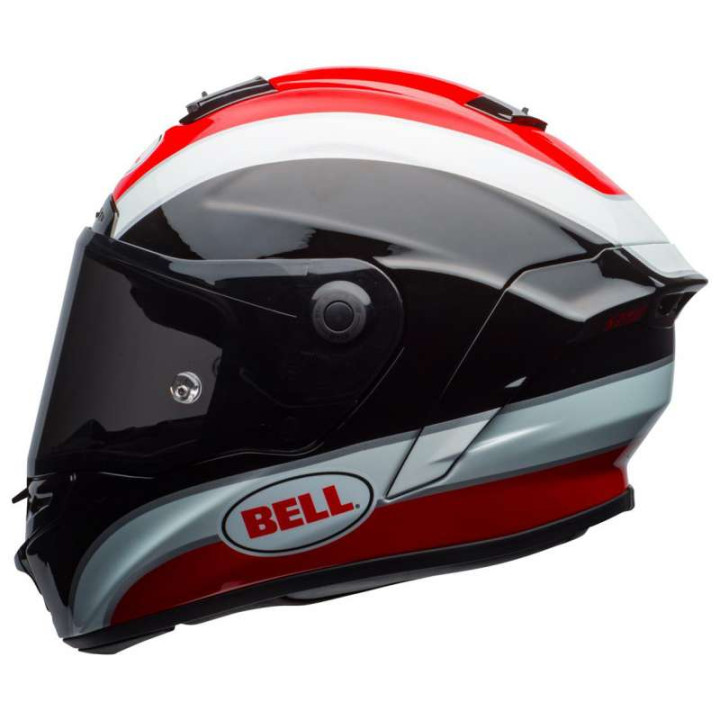Casque moto Bell STAR MIPS Gloss Black/Red Classic