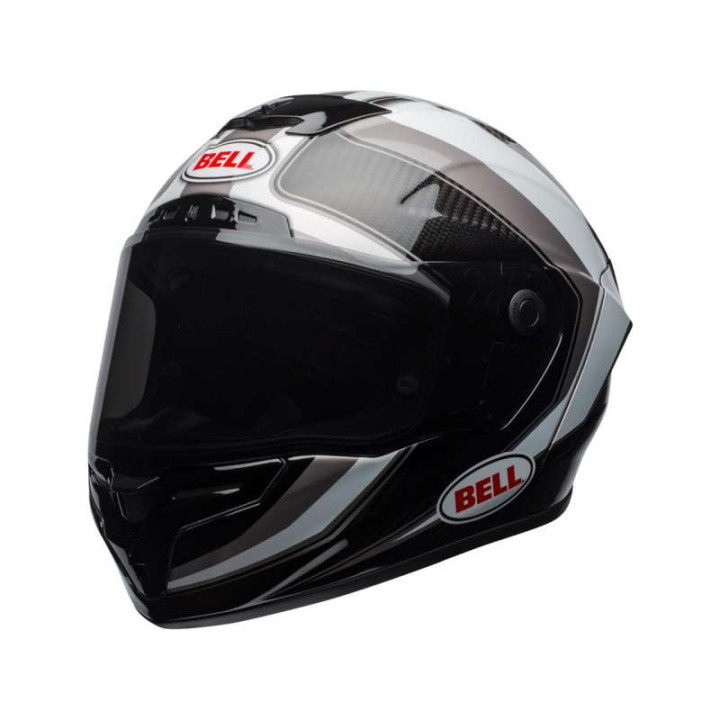 Casque moto Bell RACE STAR Gloss Sector White/Titanium