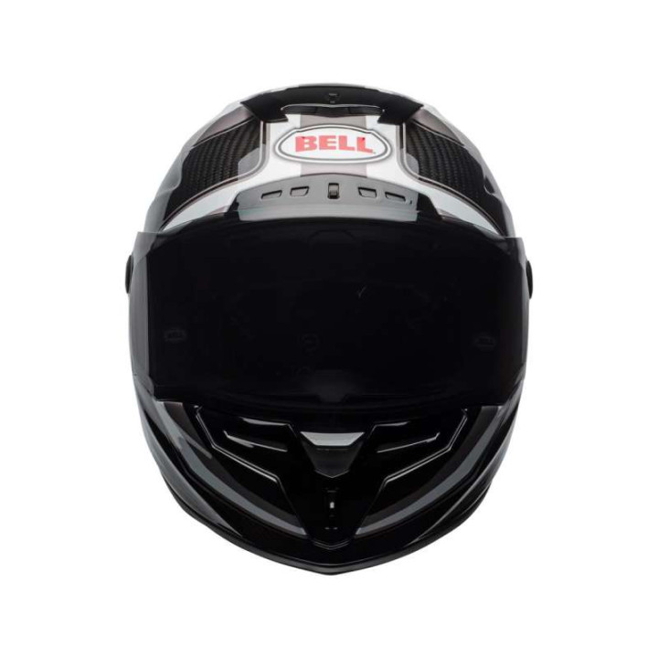 Casque moto Bell RACE STAR Gloss Sector White/Titanium