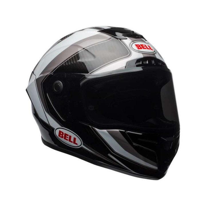 Casque moto Bell RACE STAR Gloss Sector White/Titanium