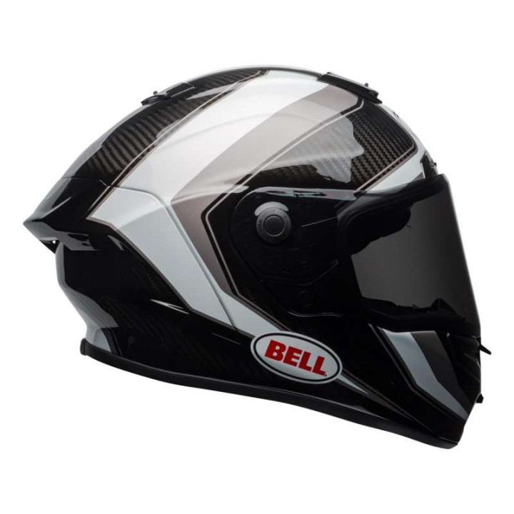 Casque moto Bell RACE STAR Gloss Sector White/Titanium