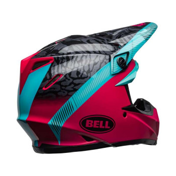 Casque moto cross Bell MOTO-9 MIPS CHIEF Matte/Gloss Black/Pink/Blue