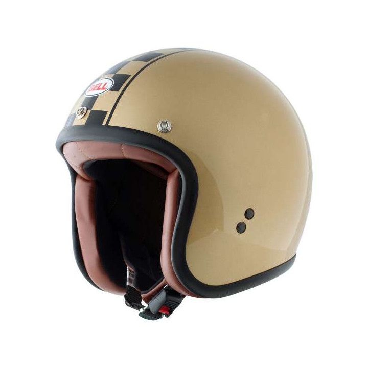 Casque moto Jet Bell RT GOLD