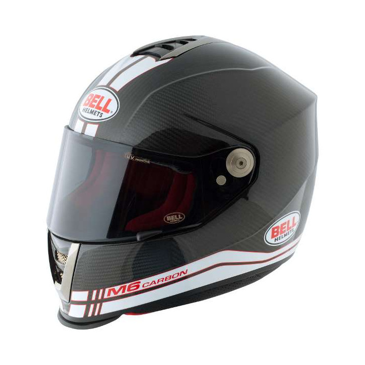 Casque moto Bell M6 CARBONE GRAPHIQUE