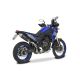 Silencieux haut court titane noir SP2 HP CORSE - Normes Euro4 et Euro5 - YAMAHA 700 TENERE 2025-