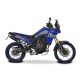Silencieux haut court titane noir SP2 HP CORSE - Normes Euro4 et Euro5 - YAMAHA 700 TENERE 2025-