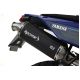 Silencieux haut court titane noir SP2 HP CORSE - Normes Euro4 et Euro5 - YAMAHA 700 TENERE 2025-