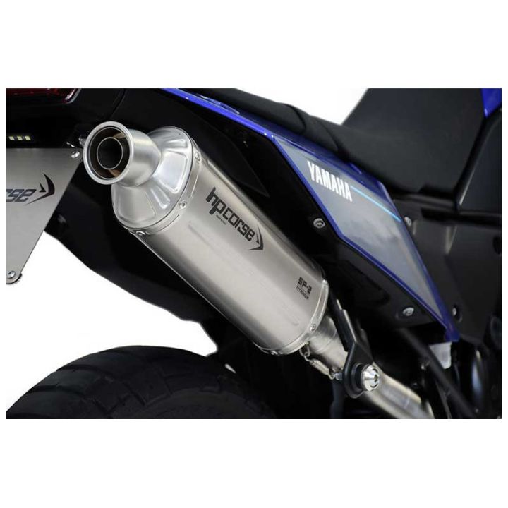 Silencieux haut court titane SP2 HP CORSE - Normes Euro4 et Euro5 - YAMAHA 700 TENERE 2025-
