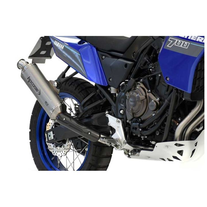 Silencieux bas titane SP2 HP CORSE - Normes Euro4 et Euro5 - YAMAHA 700 TENERE 2025-