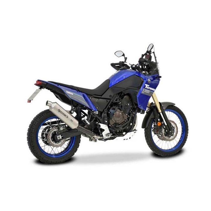 Silencieux bas titane SP2 HP CORSE - Normes Euro4 et Euro5 - YAMAHA 700 TENERE 2025-