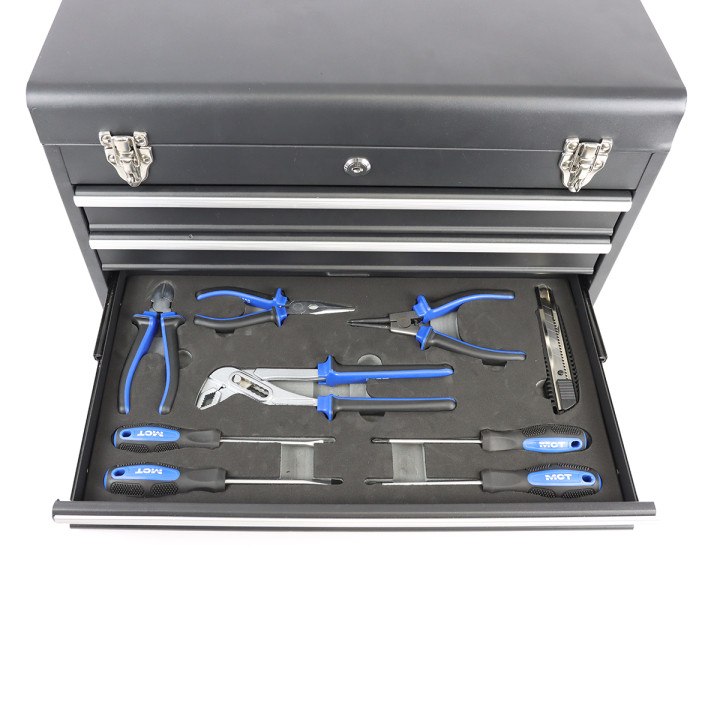 Boîte à outils complète spéciale moto MCT - 83 pièces