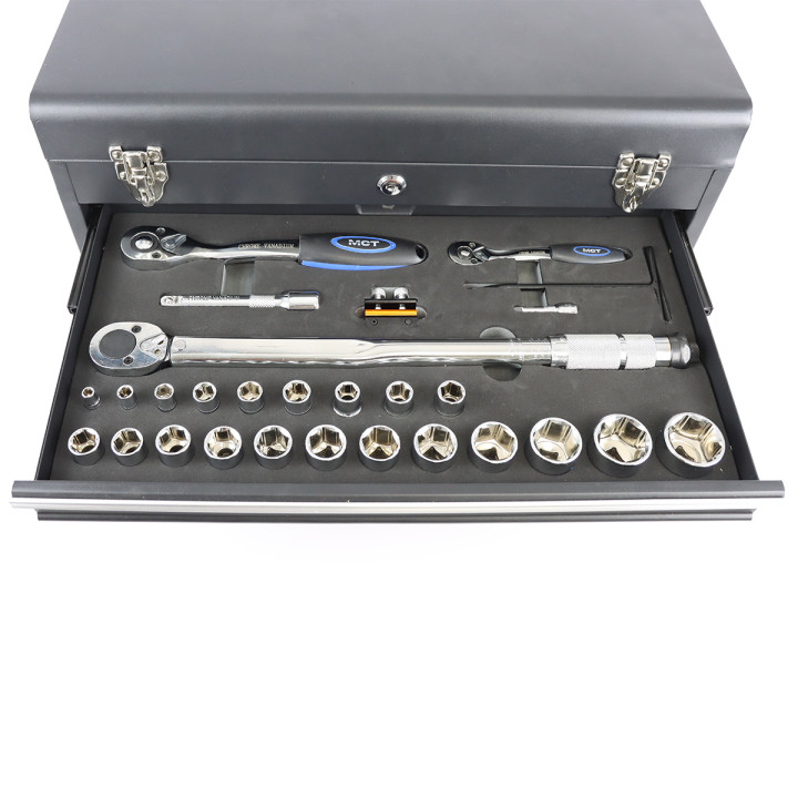 Boîte à outils complète spéciale moto MCT - 83 pièces
