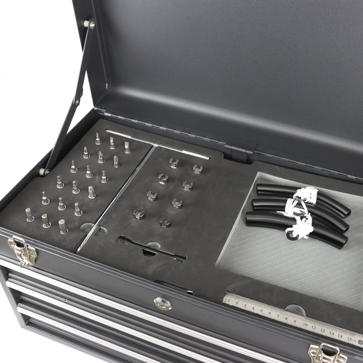 Boîte à outils complète spéciale moto MCT - 83 pièces