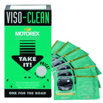 Lingettes Motorex VISO CLEAN x6