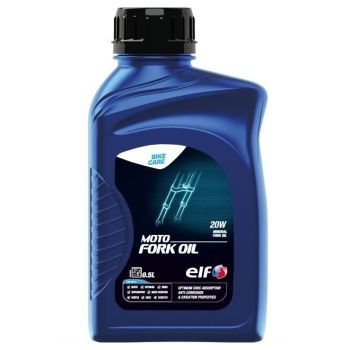 ELF - Huile de fourche 20W MOTO FORK OIL ADV - 0,5 litre ELF - Huile de fourche 20W MOTO FORK OIL ADV - 0,5 litre