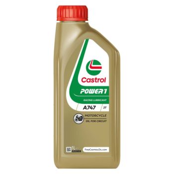 CASTROL - Huile moteur 2T Power A747  à base de ricin - 1 Litre