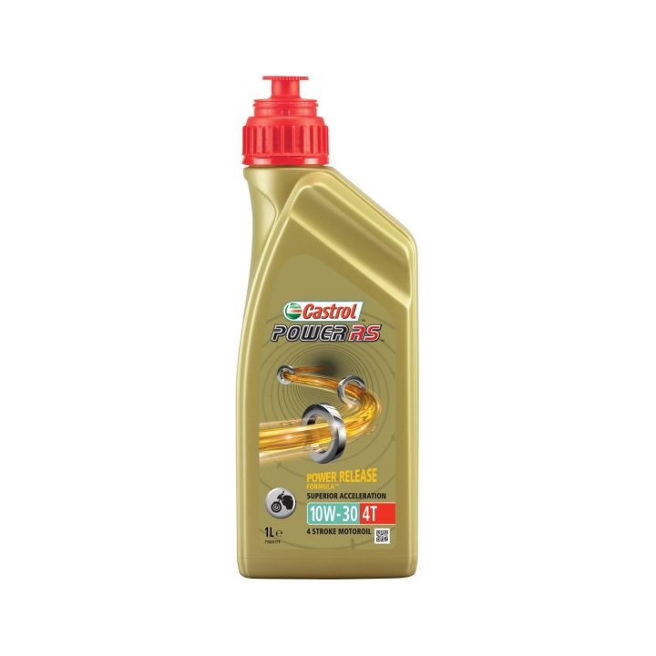 CASTROL - Huile moteur 4T Power RS 10W30 - 1 Litre