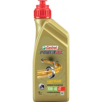 CASTROL - Huile moteur 4T Power RS 10W40 - 1 Litre CASTROL - Huile moteur 4T Power RS 10W40 - 1 Litre