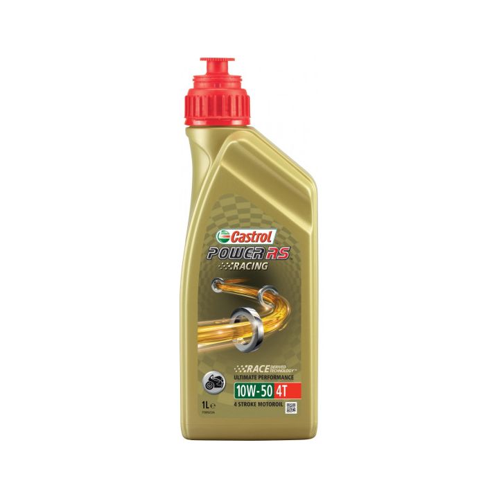 CASTROL - Huile moteur 4T Power RS Ultimate 10W50 - 1 Litre