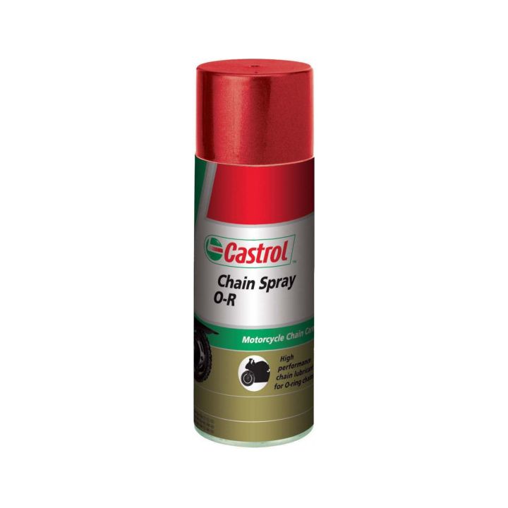 CASTROL - Spray graisse chaine - 400ml