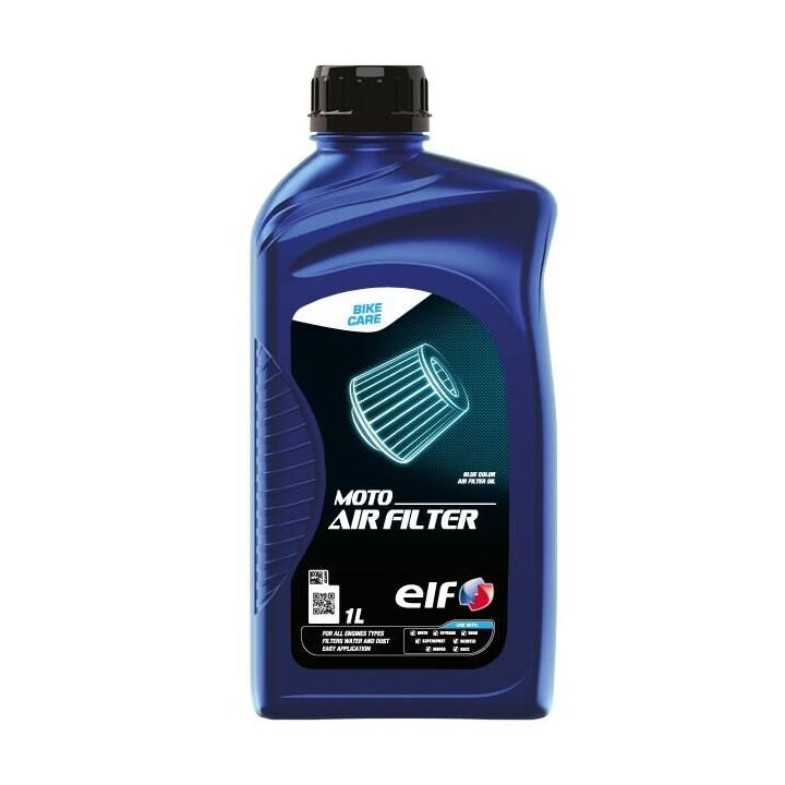 ELF - Huile filtre à air MOTO AIR FILTER OIL - 1 litre