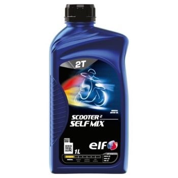 ELF - Huile moteur minérale 2T SCOOTER 2 SELF MIX ADV - 1 litre