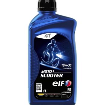 ELF - Huile moteur minérale 4T MOTO 4 SCOOTER 10W30 ADV - 1 litre