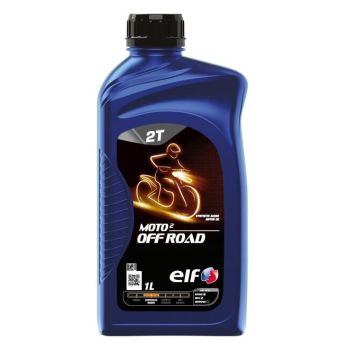 ELF - Huile moteur synthétique 2T MOTO 2 OFF ROAD - 1 litre