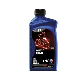 ELF - Huile moteur synthétique 2T MOTO 2 TECH - 1 litre