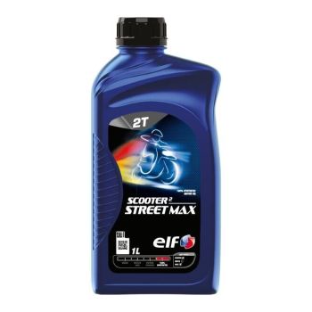 ELF - Huile moteur synthétique 2T SCOOTER 2 STREET MAX - 1 litre